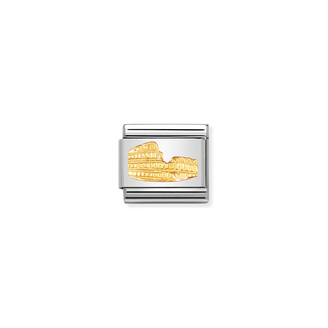 COMPOSABLE CLASSIC LINK 030123/10 COLOSSEUM IN 18K GOLD