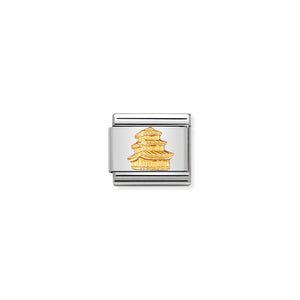 COMPOSABLE CLASSIC LINK 030123/16 PAGODA IN 18K GOLD