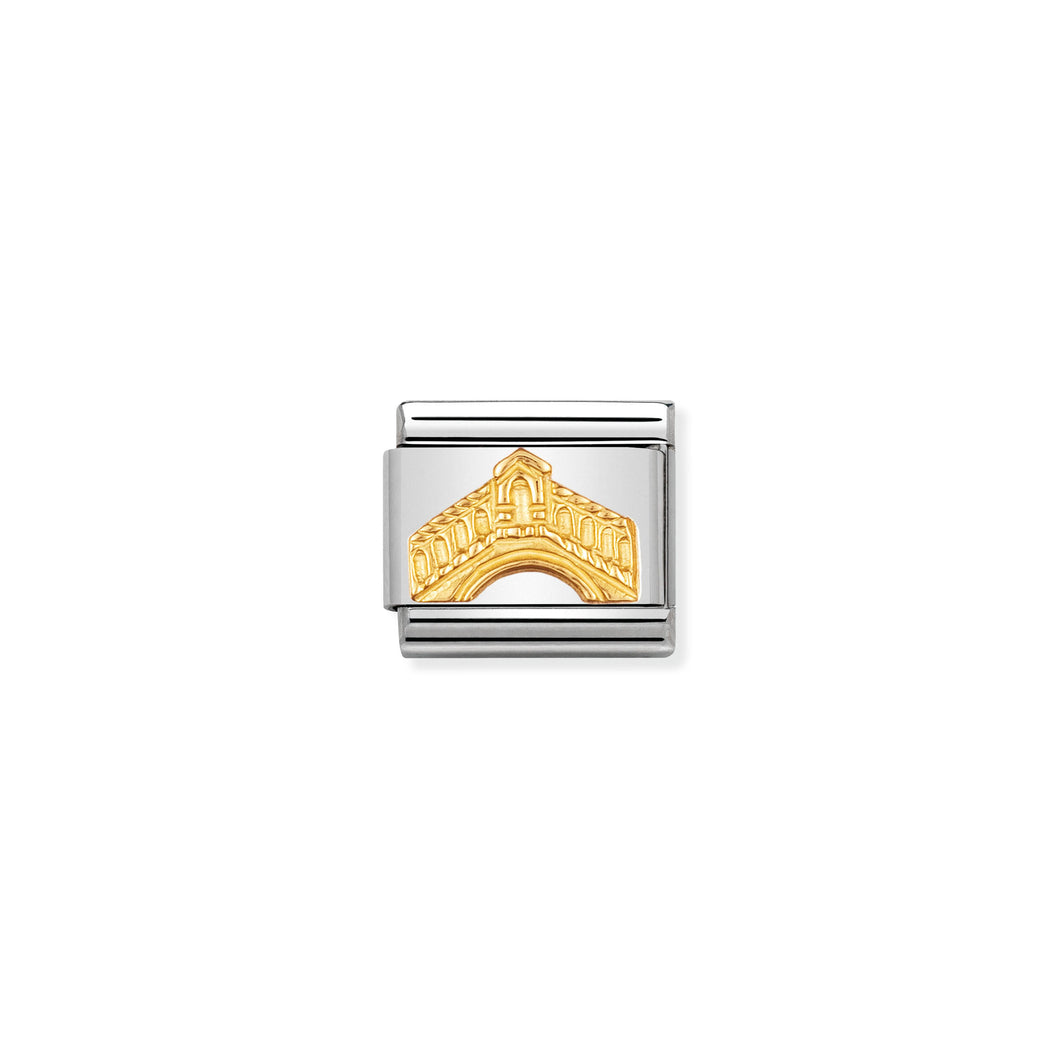 COMPOSABLE CLASSIC LINK 030123/26 RIALTO BRIDGE IN 18K GOLD