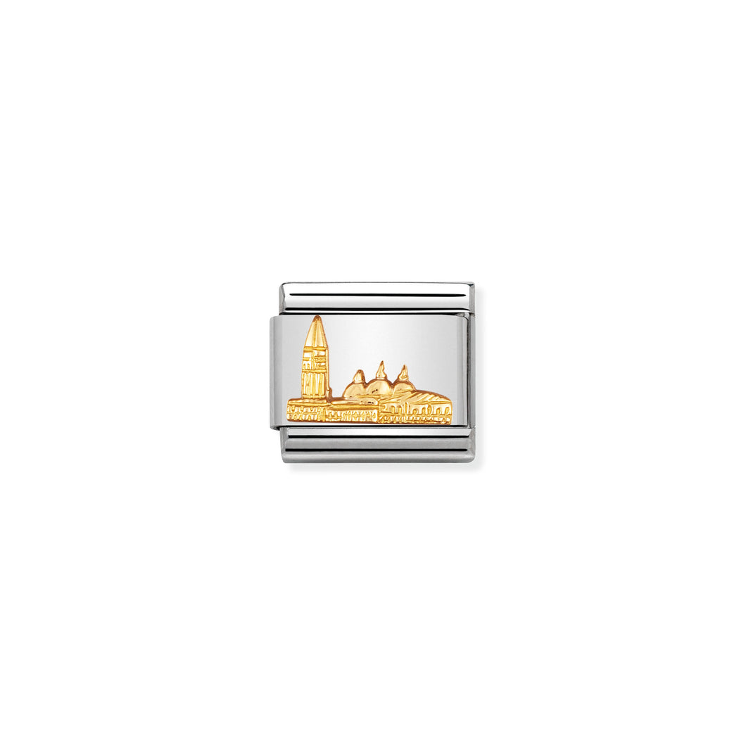 COMPOSABLE CLASSIC LINK 030123/39 ST MARKS SQUARE IN 18K GOLD