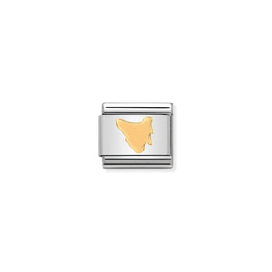 COMPOSABLE CLASSIC LINK 030128/17 TASMANIA IN 18K GOLD