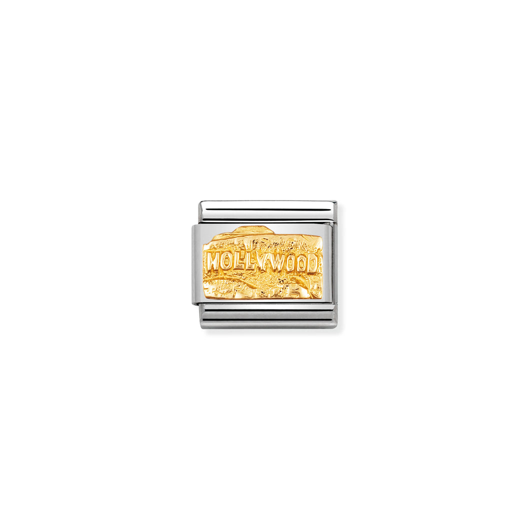 COMPOSABLE CLASSIC LINK 030146/04 HOLLYWOOD IN 18K GOLD
