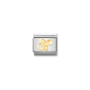COMPOSABLE CLASSIC LINK 030162/70 PACIFIER IN 18K GOLD