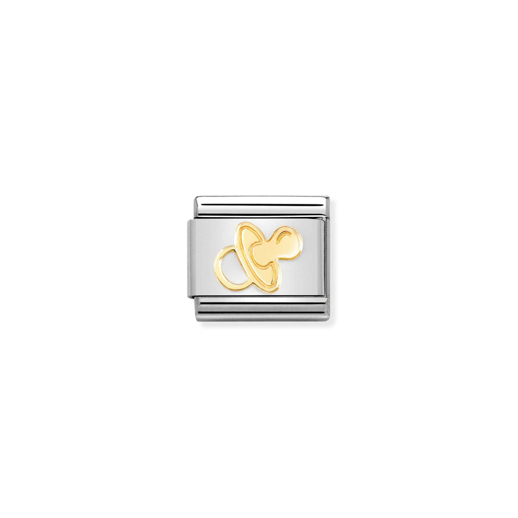 COMPOSABLE CLASSIC LINK 030162/70 PACIFIER IN 18K GOLD