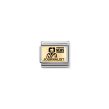 Load image into Gallery viewer, COMPOSABLE CLASSIC LINK 030166/06 JOURNALIST IN 18K GOLD
