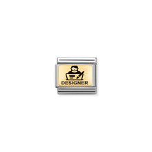 Load image into Gallery viewer, COMPOSABLE CLASSIC LINK 030166/09 DESIGNER IN 18K GOLD
