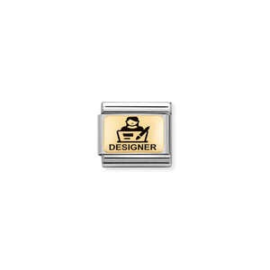 COMPOSABLE CLASSIC LINK 030166/09 DESIGNER IN 18K GOLD