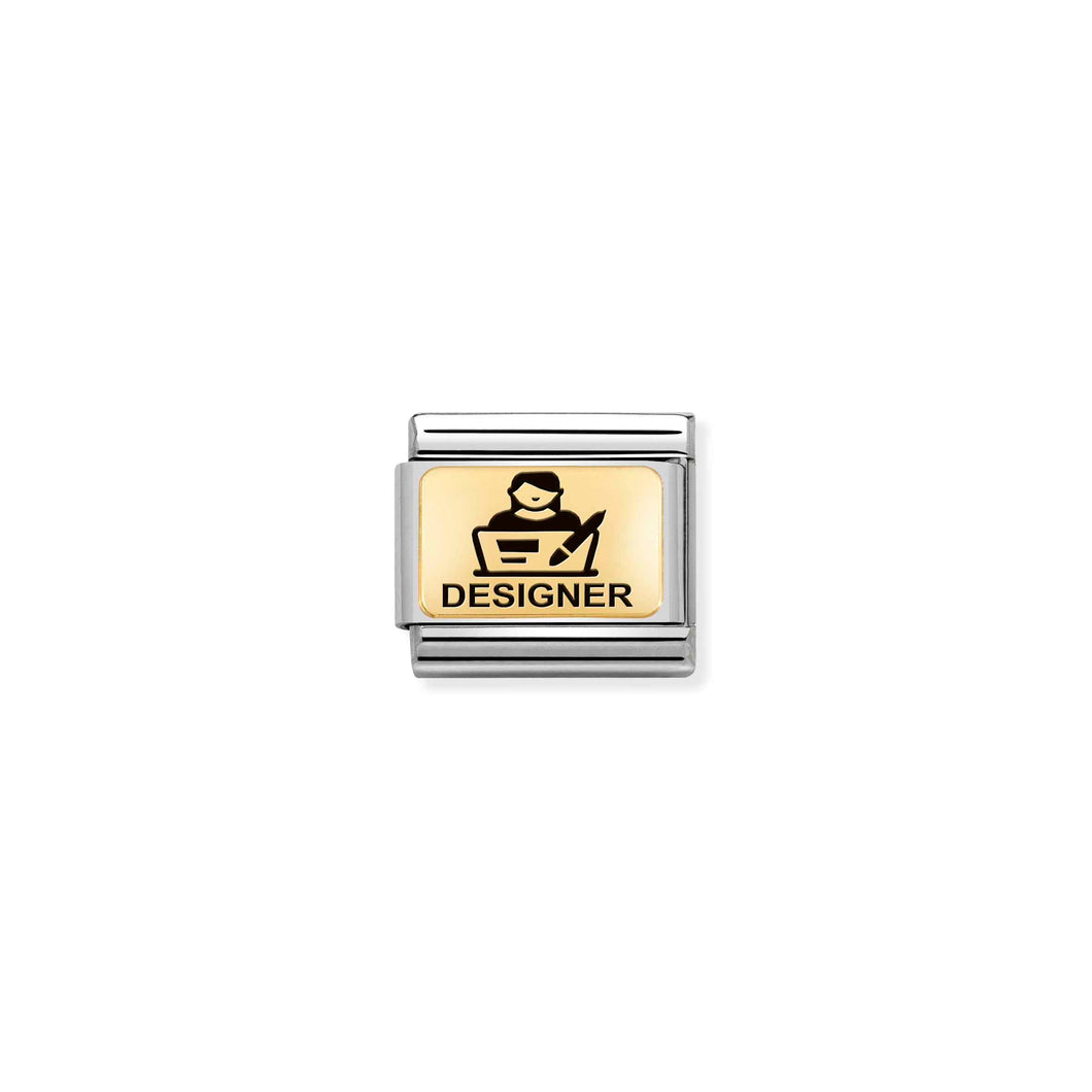 COMPOSABLE CLASSIC LINK 030166/09 DESIGNER IN 18K GOLD
