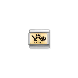 COMPOSABLE CLASSIC LINK 030166/10 ARTIST IN 18K GOLD