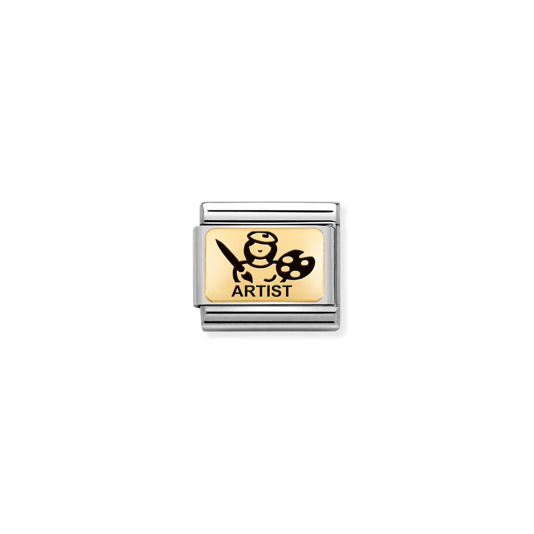 COMPOSABLE CLASSIC LINK 030166/10 ARTIST IN 18K GOLD