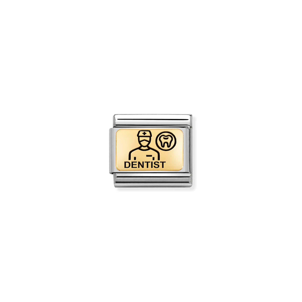 COMPOSABLE CLASSIC LINK 030166/16 DENTIST IN 18K GOLD