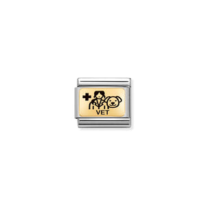 COMPOSABLE CLASSIC LINK 030166/18 VET IN 18K GOLD