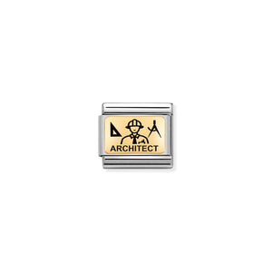 COMPOSABLE CLASSIC LINK 030166/20 ARCHITECT IN 18K GOLD