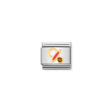 Load image into Gallery viewer, COMPOSABLE CLASSIC LINK 030208/41 PINK PACIFIER IN 18K GOLD AND ENAMEL
