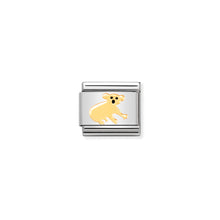 Load image into Gallery viewer, COMPOSABLE CLASSIC LINK 030248/17 KOALA IN 18K GOLD AND ENAMEL
