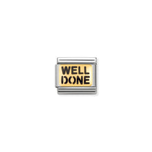 Load image into Gallery viewer, COMPOSABLE CLASSIC LINK 030261/36 WELL DONE 18K GOLD AND ENAMEL
