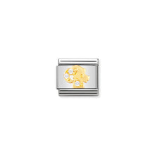 Load image into Gallery viewer, COMPOSABLE CLASSIC LINK 030302/10 CAPRICORN IN 18K GOLD AND CZ
