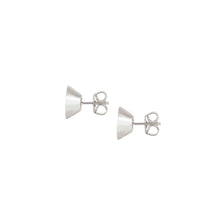 Load image into Gallery viewer, AUREA EARRING STUDS 145705/011 SILVER BLACK CZ
