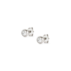 BELLA EARRINGS SILVER CZ 146688/010