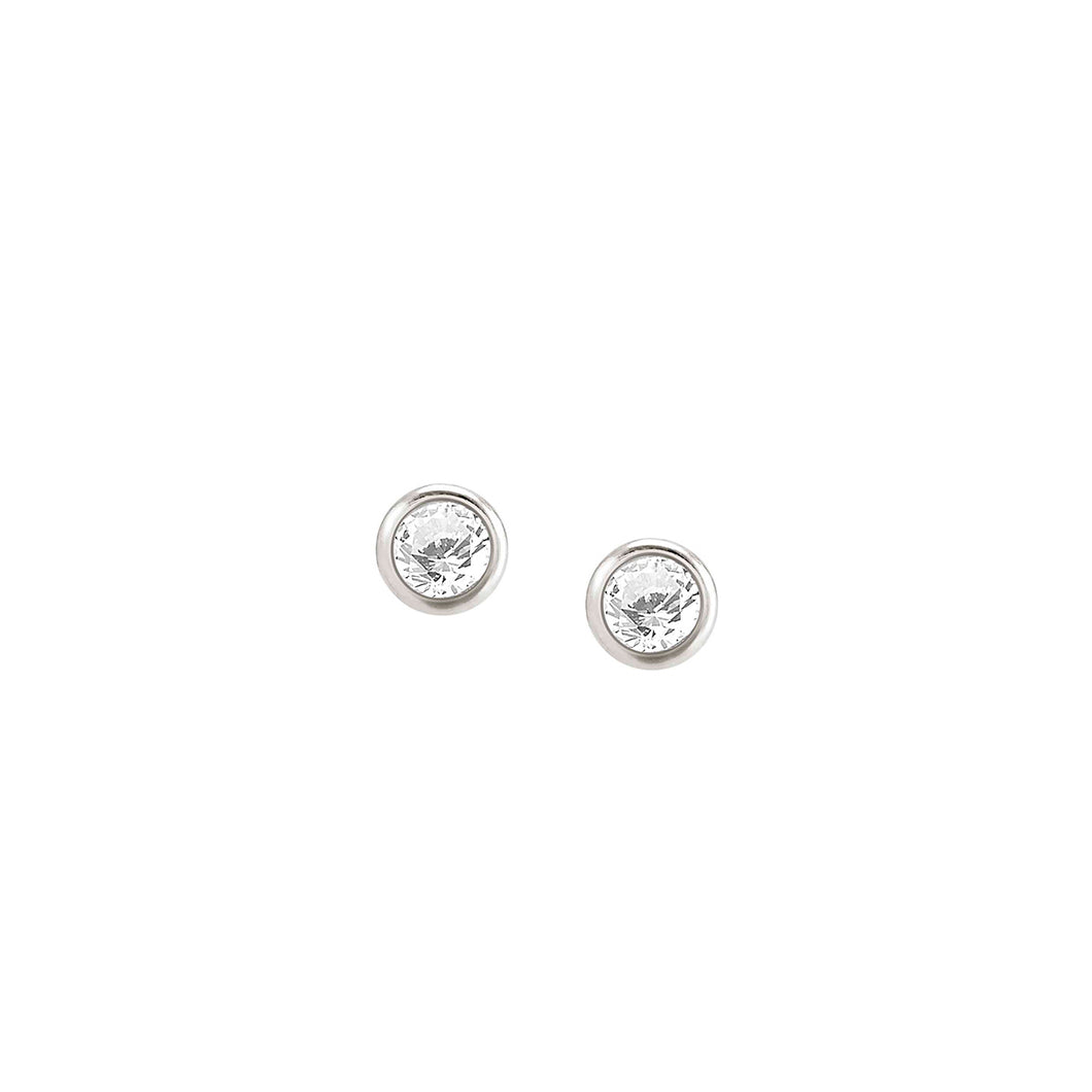 BELLA EARRINGS SILVER CZ 146688/010