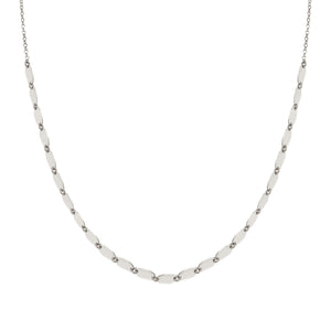 ARMONIE NECKLACE 146903/010 SILVER MULTI OVALS