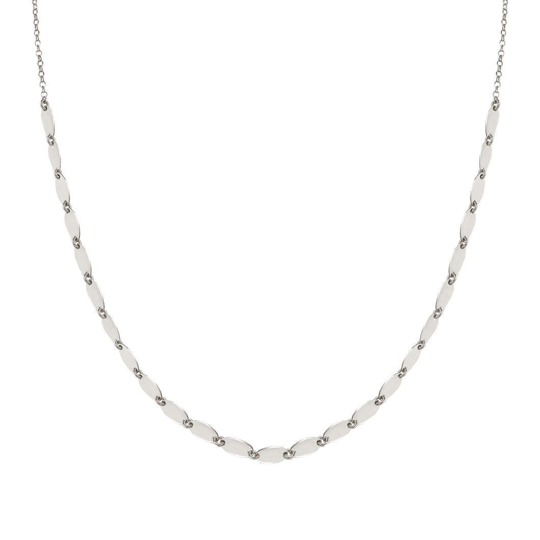 ARMONIE NECKLACE 146903/010 SILVER MULTI OVALS