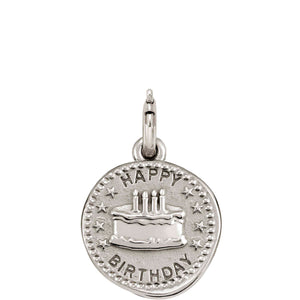 WISHES PENDANT CHARM 147303/006 HAPPY BIRTHDAY