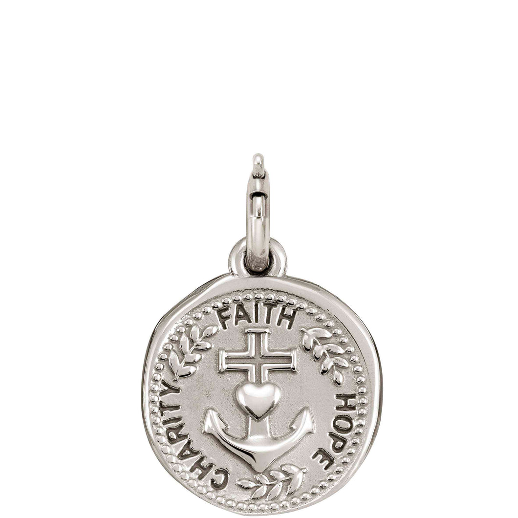 WISHES PENDANT CHARM 147303/018 FAITH HOPE CHARITY