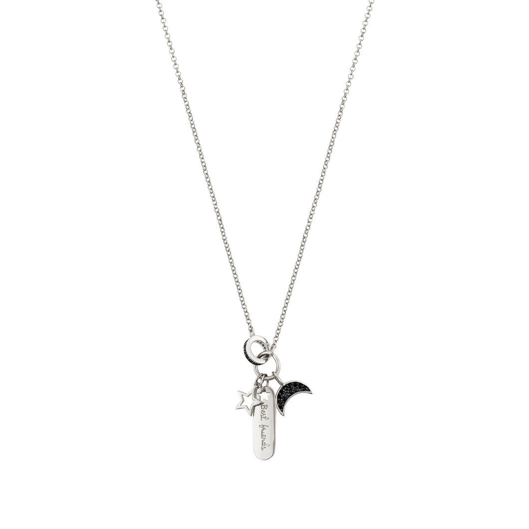EASYCHIC NECKLACE 147902/044 SILVER BEST FRIEND