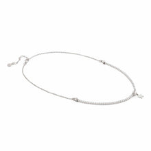 Load image into Gallery viewer, CHIC &amp; CHARM WHITE CZ NECKLACE 148602/015 STAR PENDANT
