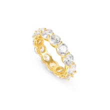 Load image into Gallery viewer, CHIC &amp; CHARM JOYFUL GOLD &amp; WHITE CZ RING 148628/012/008
