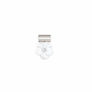 SEIMIA PENDANT 148804/001 FLOWER WITH WHITE MOTHER OF PEARL