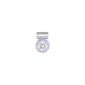 SEIMIA PENDANT 148824/031 CZ WITH LILAC ENAMEL