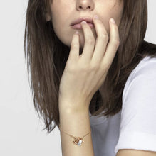 Load image into Gallery viewer, SOUL BRACELET 149004/011 ROSE GOLD WITH CZ &amp; PEARL
