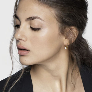 SOUL EARRINGS 149008/010 SILVER HOOPS WITH CZ