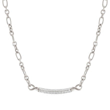 Load image into Gallery viewer, ENDLESS NECKLACE 149105/010 SILVER CHAIN WITH CZ
