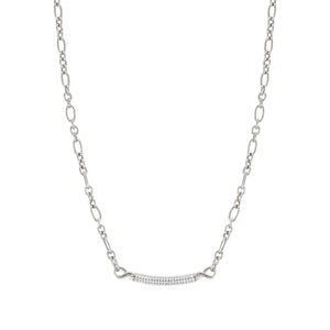 ENDLESS NECKLACE 149105/010 SILVER CHAIN WITH CZ
