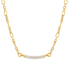 Load image into Gallery viewer, ENDLESS NECKLACE 149105/012 GOLD CHAIN WITH CZ
