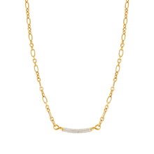 Load image into Gallery viewer, ENDLESS NECKLACE 149105/012 GOLD CHAIN WITH CZ
