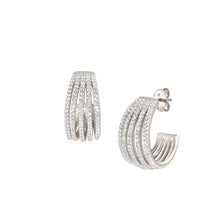 Load image into Gallery viewer, LOVELIGHT EARRINGS 149708/008 SILVER WITH CZ
