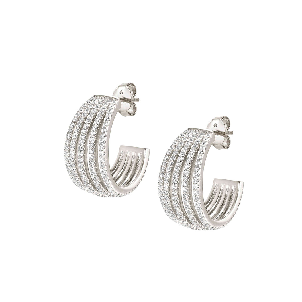 LOVELIGHT EARRINGS 149708/008 SILVER WITH CZ
