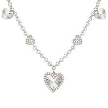 Load image into Gallery viewer, TRUEJOY HEART NECKLACE 240102/004 STERLING SILVER CHAIN
