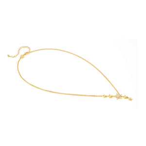 TRUEJOY STAR NECKLACE 240103/009 GOLD CHAIN