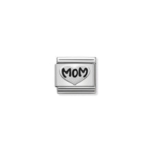 Load image into Gallery viewer, COMPOSABLE CLASSIC LINK 330101/10 MOM HEART IN 925 SILVER
