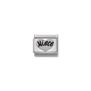 COMPOSABLE CLASSIC LINK 330101/16 NIECE HEART IN 925 SILVER