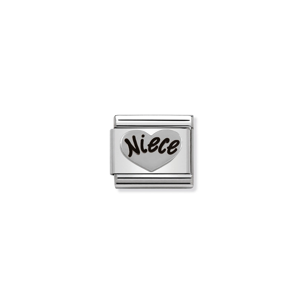 COMPOSABLE CLASSIC LINK 330101/16 NIECE HEART IN 925 SILVER