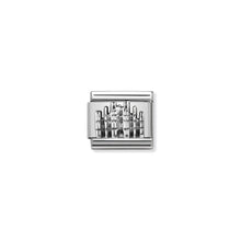 Load image into Gallery viewer, COMPOSABLE CLASSIC LINK 330105/28 MILAN DUOMO RELIEF IN 925 SILVER
