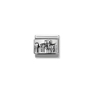 COMPOSABLE CLASSIC LINK 330105/38 YORK MINSTER RELIEF IN 925 SILVER