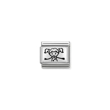 Load image into Gallery viewer, COMPOSABLE CLASSIC LINK 330109/49 GIRL IN 925 SILVER
