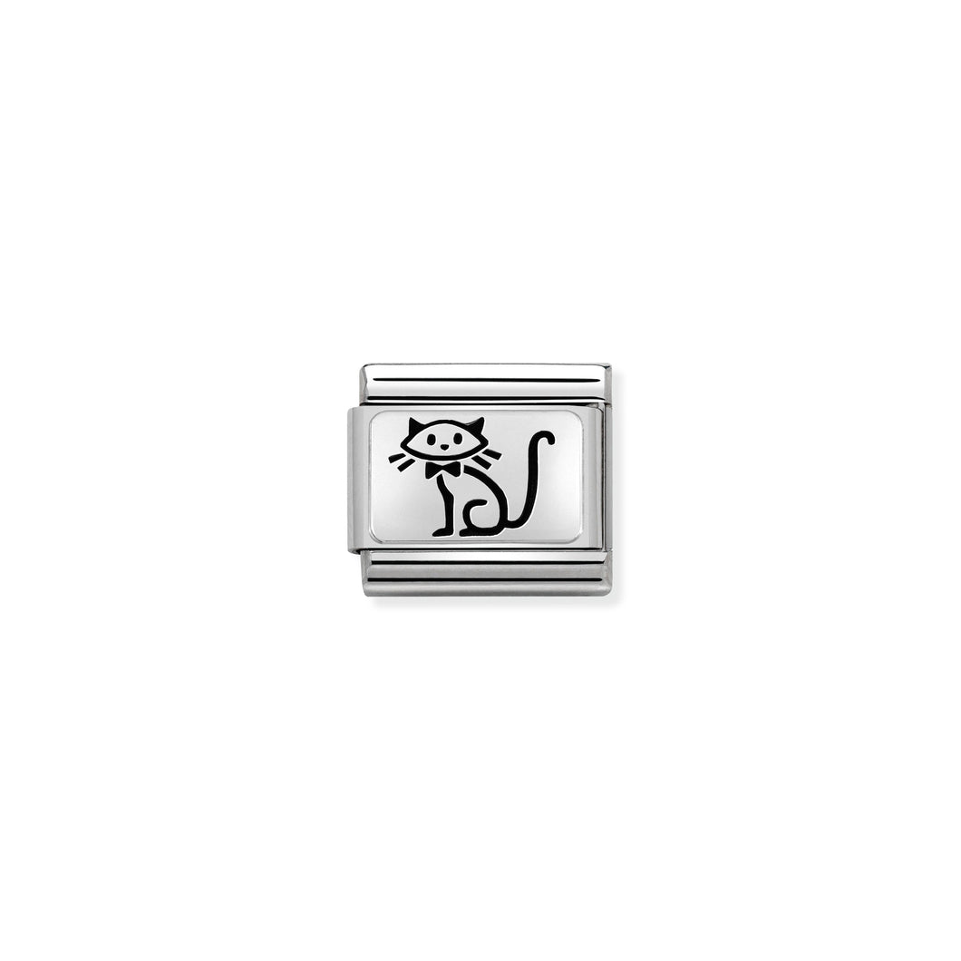 COMPOSABLE CLASSIC LINK 330109/53 KITTEN IN 925 SILVER
